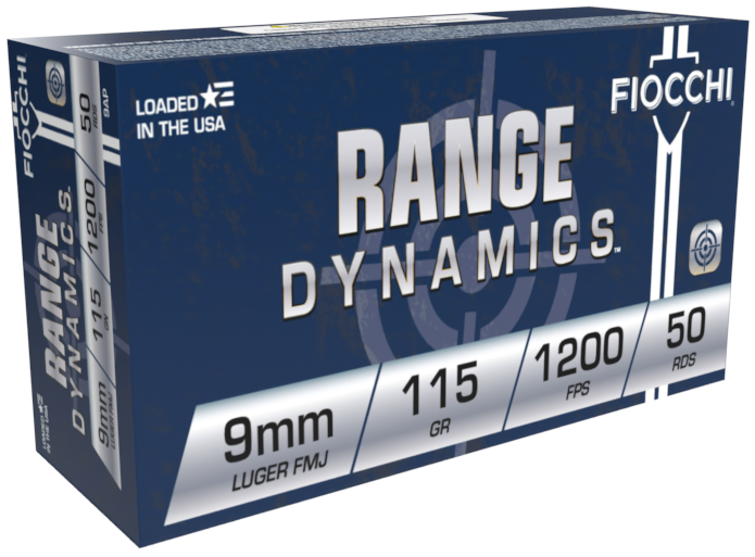 Fiocchi Range Dynamics – 9mm Luger